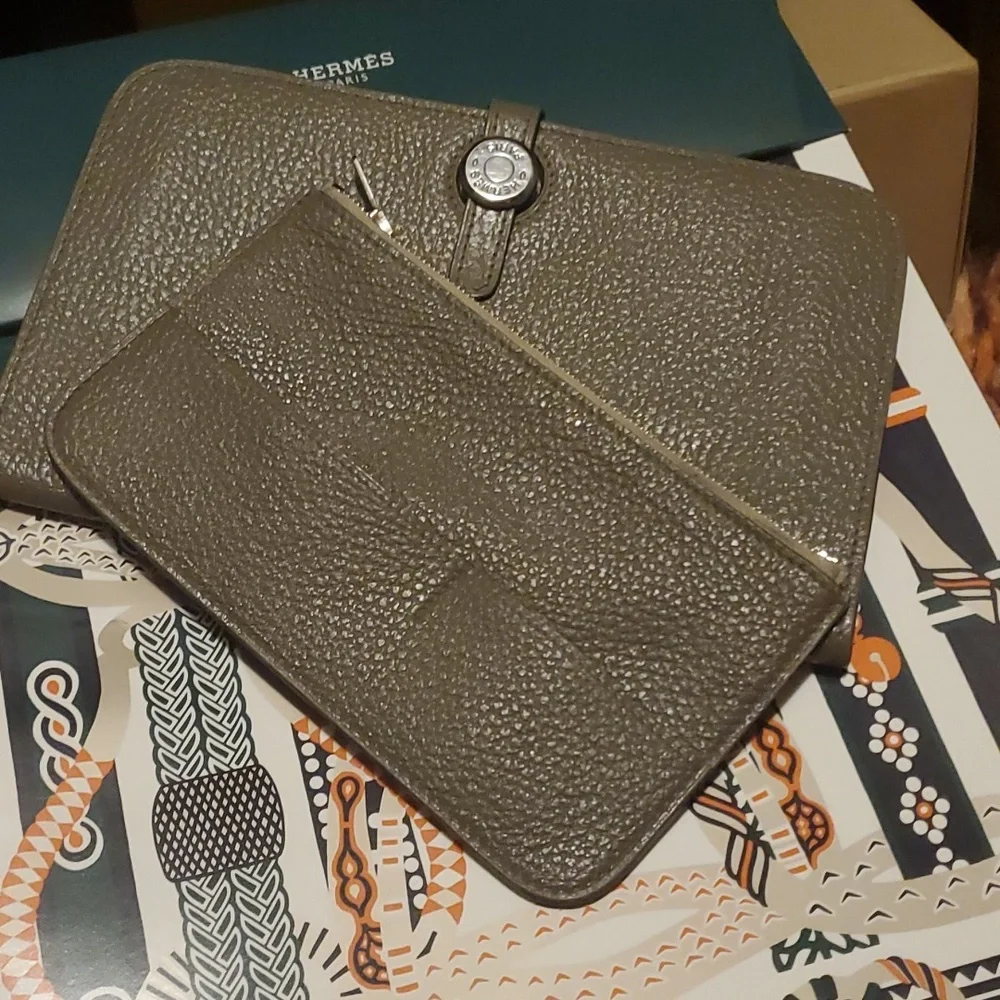 Hermes Dogon Wallet With Coin Pouch